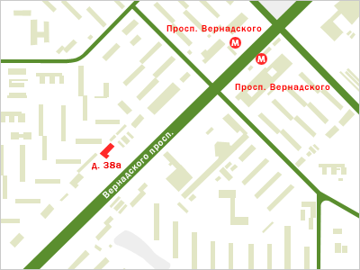 Схема проезда Карта